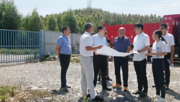 百色市委常委、市人民政府副市长李玉成到百色玉柴智慧物流及卡车服务产业园项目调研